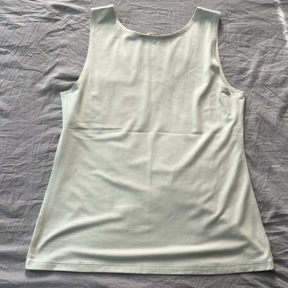 NWOT Peruvian Connection Basic Luxe Tank in Mint - Picture 2 of 4